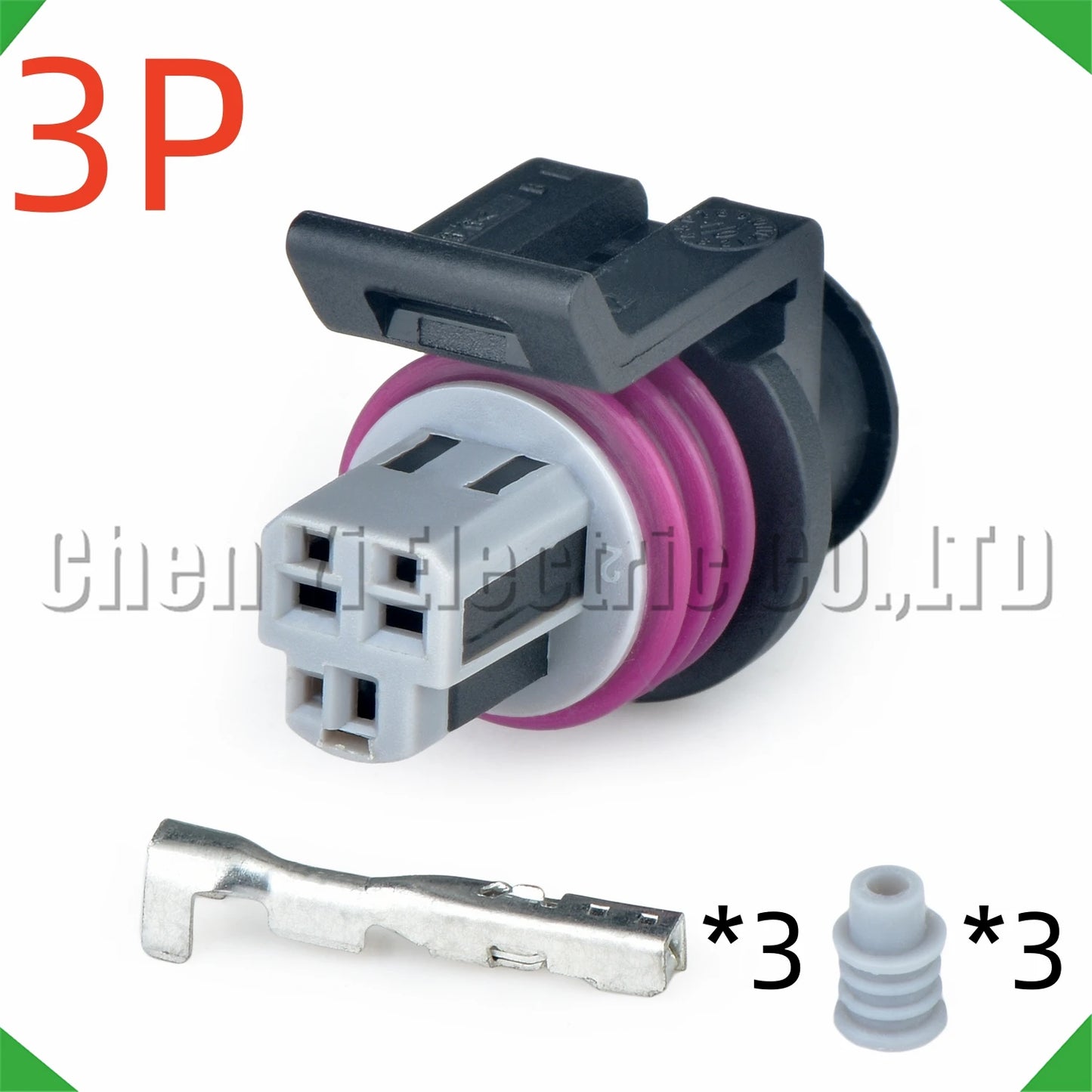 3 Pin Oil Temp & AC Pressure Sensor Connector 15397275 For GM