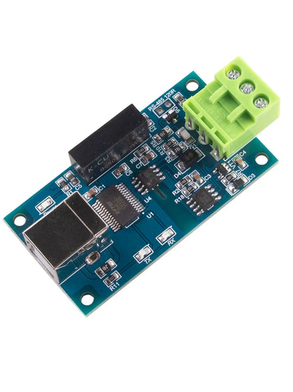 FT232RL USB to RS485 Converter Module with ADUM3160 Isolation | Industrial Serial Port Adapter with Coupling Protection