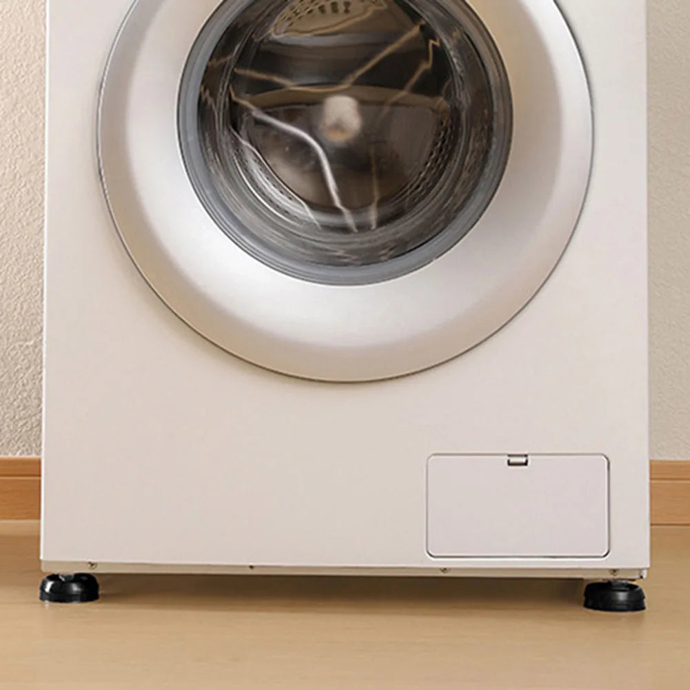 Rubber Non Slip Anti Vibration Feet for Washing Machines and Dryers Set of 4 Pads to Reduce Noise and Avoid Floor Scratches