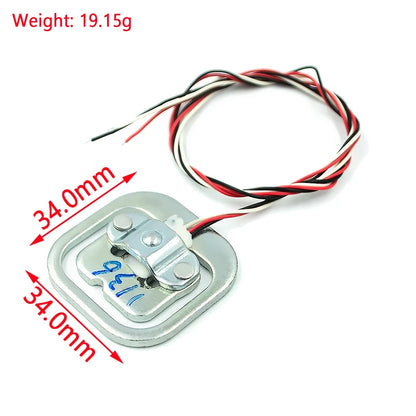 50Kg Body Load Cell Weighing Sensor Half-Bridge Strain Gauge for Arduino