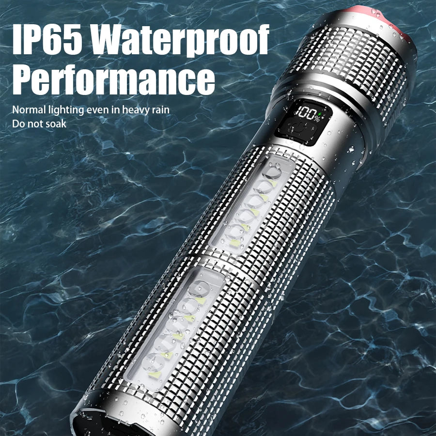 19000000LM Super Powerful Flashlight Rechargeable LED Torch COB Lantern