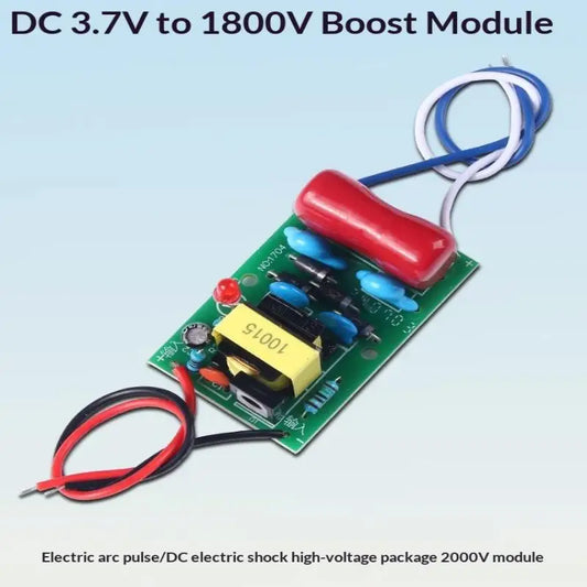 New DC3.7V Up To 1800V Booster Step Up Module Pulse Dc Electric Shock High Voltage 2000V Power Supply Module