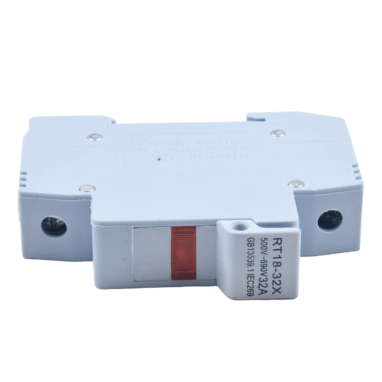 10x38mm Fuse Base RT18-32X Fuse Base For Workplace Installation High Work Efficiency Pure Copper Conductive Terminal