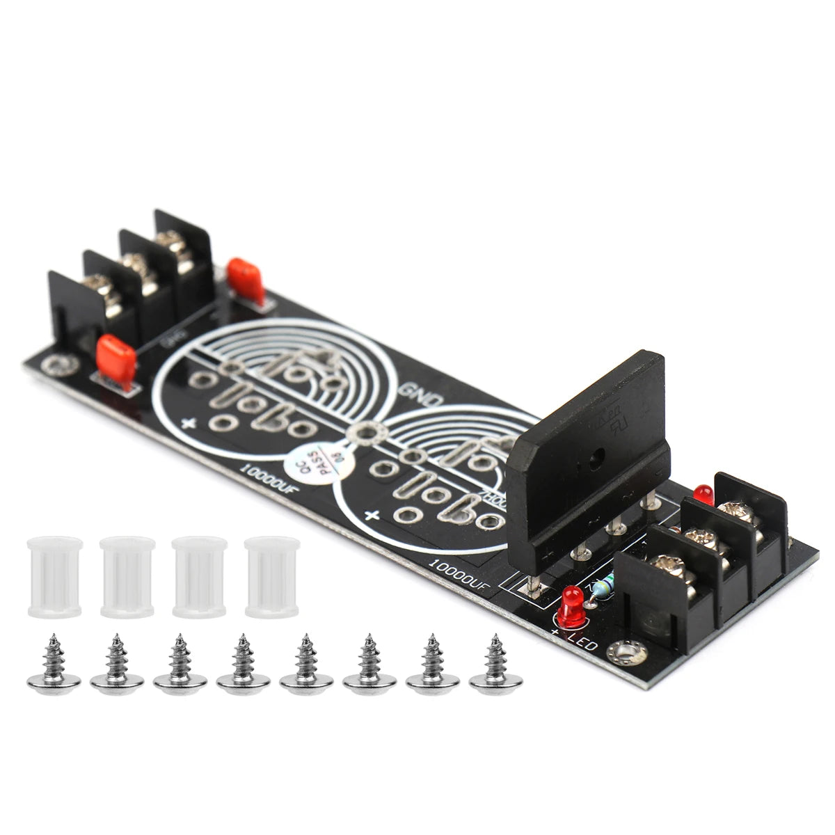 Schottky Rectifier Power Supply Board Single Bridge 120A 10000uF for DIY Speaker Amplifier