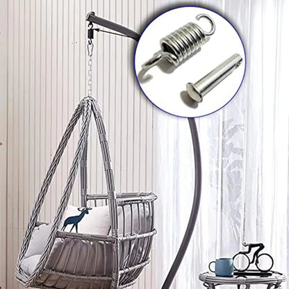 Steel Swing Springs Heavy Duty Swing Hangers For Porch Swings Uniform Suspension Easy Installation Premium Spring Steel