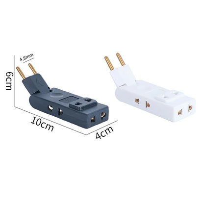 180 Degree Plug Adapter Travel Aadapter 4 In 1 Wall Outlet Extension EU Electrical Socket Portable Power Converter