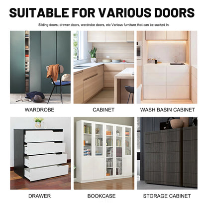 Wholesale Magnetic Door Catch Ultra-Thin Cabinet Catches Door Closed Magnets Sheet Adhesive Closet Drawer Window Magnet Latches