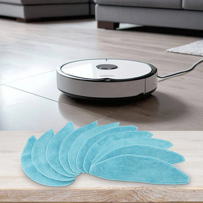 Washable Reusable Mop Cloth Pads for Conga 7490 & 8290 Immortal Series Vacuum – Efficient Floor Cleaning Accessories