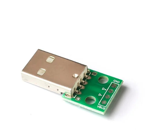 2PCS/LOT USB to DIP Adapter Board Mini/Micro USB 2.54mm 5-Pin Female B Type USB2.0 PCB Converter