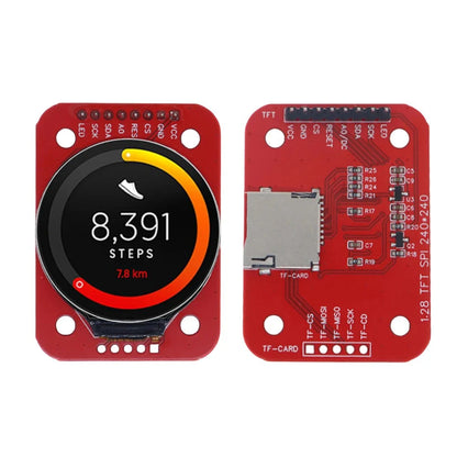 1.28-Inch Round TFT LCD Display Module 240x240 RGB GC9A01 SPI Interface