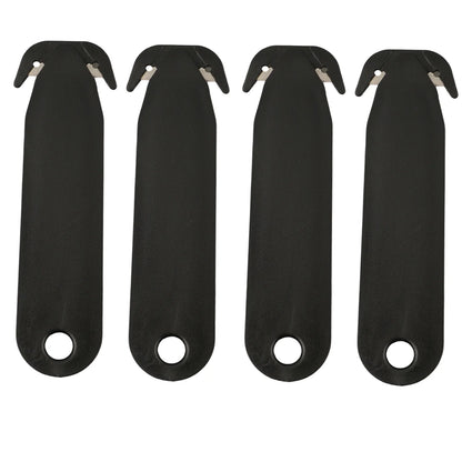 4PCS Double-edged Safety Box Cutter Blade MultiTool Film Cutting Art Paper Cutter For Home Kitchen Warehouse