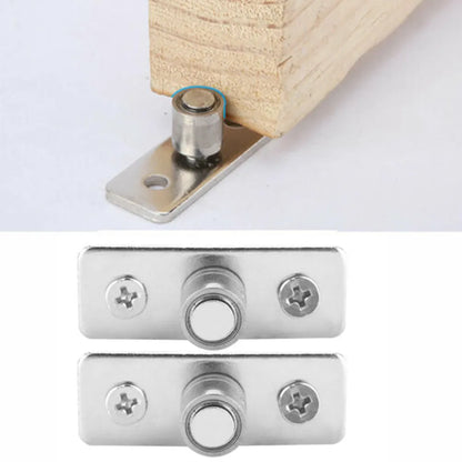 New Practical Home Door Floor Guide Anti-rust Barn Flat High Hardness Sliding Doors Stainless Steel 2 Pcs 2Pcs