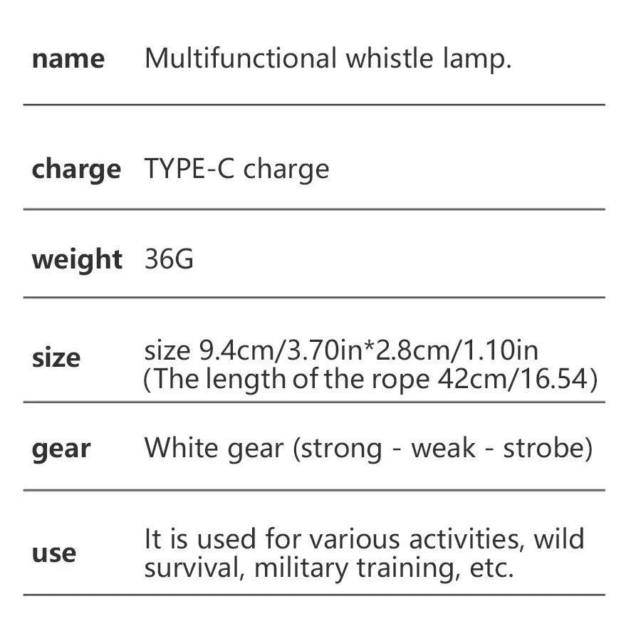 2-in-1 COB LED Flashlight Keychain with Whistle Portable Handheld Lamp