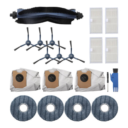 Home Maintenance As Shown Robot Vacuum Components Large Capacity Dust Bags For Disposal Replacement Brush Kit Sturdy Dust Bags