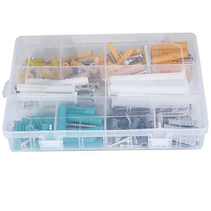 300pcs M5 M6 M8 Self Tapping Expansion Screw High Strength Self-tapping Screws Kit Wall Anchors And Screws For Drywall Tools