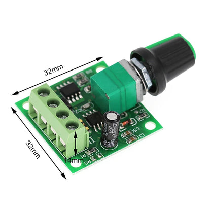 DC Motor Speed Regulator 1.8V-12V 2A Speed Control Switch