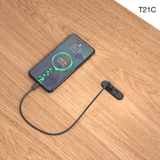 New For Office Bedroom Table Recessed Sockets 1 USB-A And 1 Type-C Built In Desktop Hidden Power Outlet With 1.2M Extension Cord
