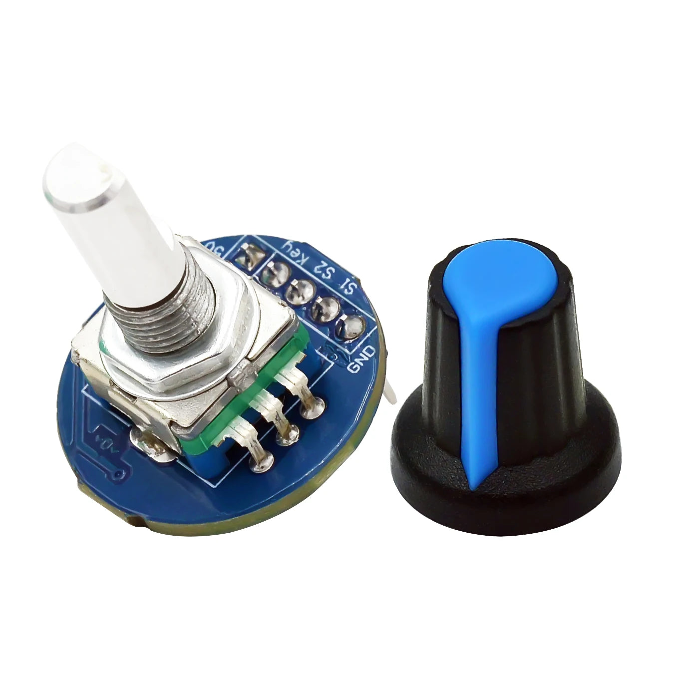 360 Degree Rotary Encoder Module with Knob for Arduino KY-040 EC11 RV09
