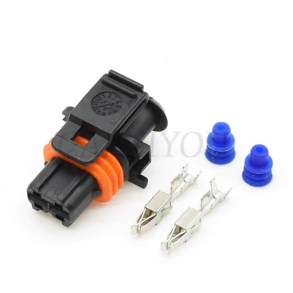 2 Pin 3.5mm Diesel Injector Connector 1928403137 1928404072 DJ7026B-3.5-21 Bosch Wiring Harness