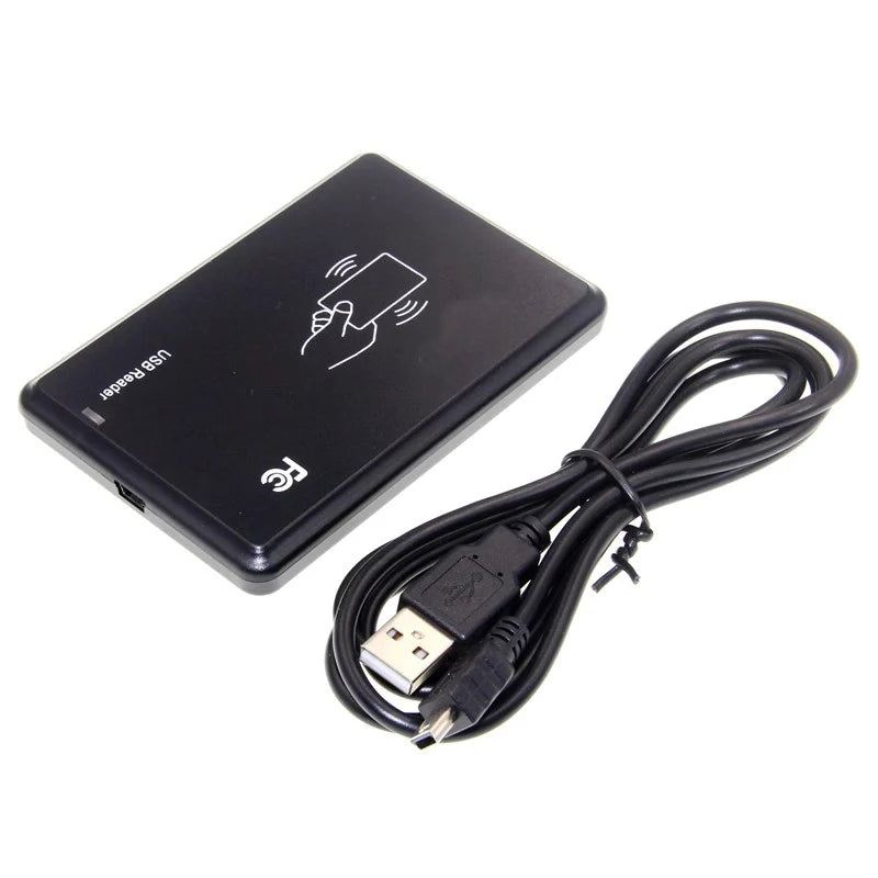 USB RFID Reader – EM4100 / TK4100 125kHz & 13.56MHz S50/S70 Contactless Card Reader for Windows & Linux