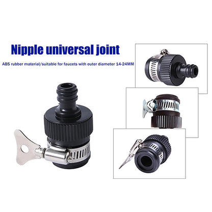 New Universal Faucet Connector Tap Connector Adapter Garden Kitchen Water Hose Pipe Joiner Fitting Universal