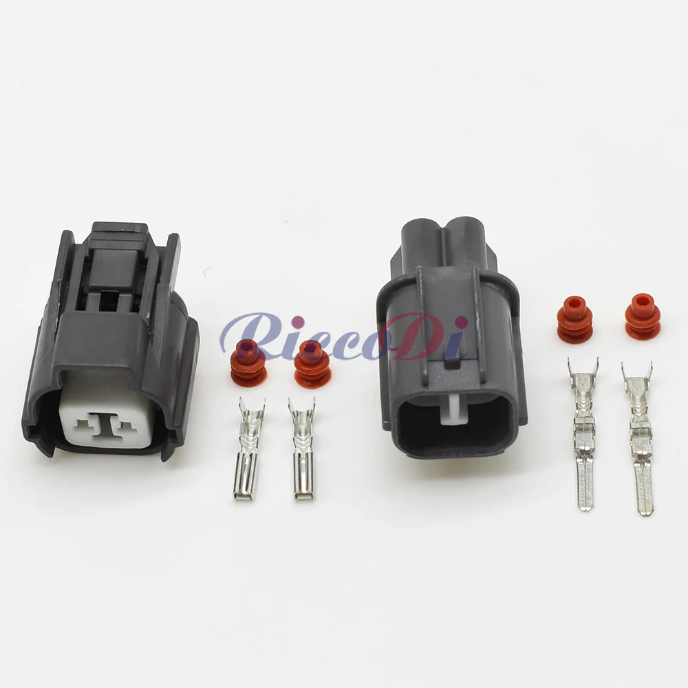 2 Pin Horn Rear Door Lock Motor Connector 6181-0070 6189-0129 DJ7028-2 PA66 for Buick BYD