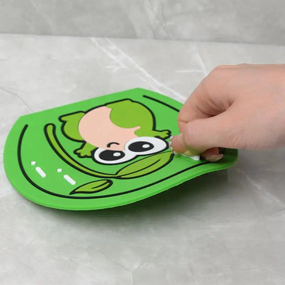 Sewer Floor Drain Cover Deodorizer Cat Frog Pattern Bathroom Silicone Seal Mat Deodorant Mat Kitchen Toilet Insect-Proof Mat