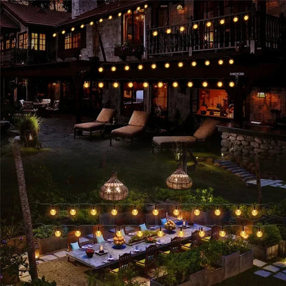 2024 Outdoor Light 100 LED Solar Light Outdoor IP65 Waterproof String Fairy Lamps Solar Garden Garlands Christmas Decoration 12M