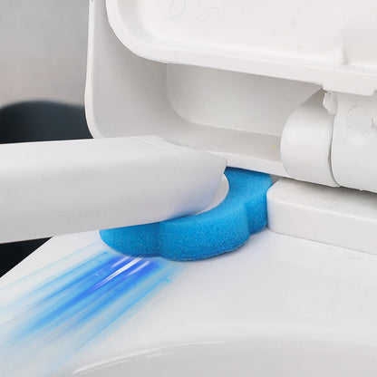 6/60PCS Disposable Toilet Brushes Heads Set Dissolving Deodorization Sponge Cleaning Pads Home Bathroom Cleaning Accessories