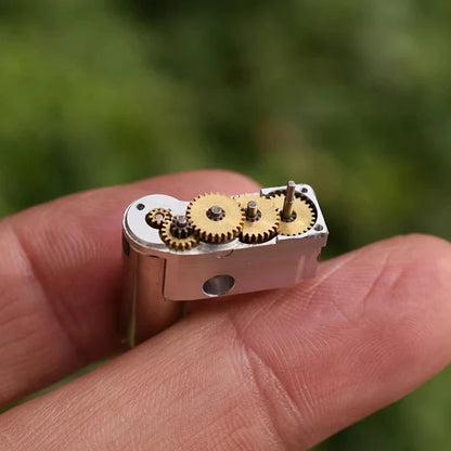 1/2Pcs CNC Aluminum Alloy DC 2V-3.7V 3V 49RPM Slow Speed 716 Coreless Motor Metal Gearbox Gear Motor 6g Car Boat Servo Engine