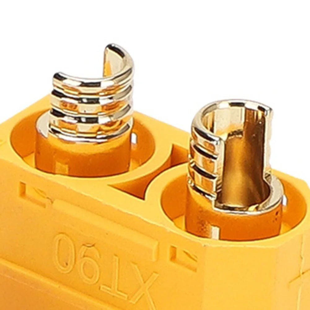 20PCS XT90 Male & Female Connectors For RC Solid 90A Power Connection Electrical Equipment & Supplies Accessories