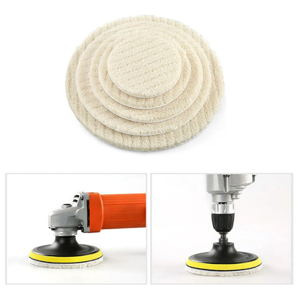 Polishing Power Tool Abrasives Air Tool Accessories Polishing Pads Buffing Pads Scratche Felt Wheel Polish Repair