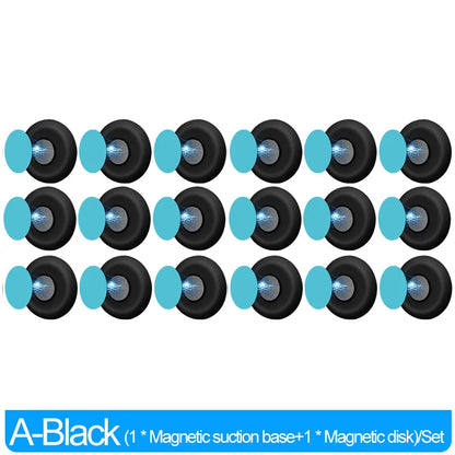 36/2pcs Strong Magnetic Hook Wall-mounted Hanging Anti-lost Magnet Remote Control Home Refrigerator Magnet Storage Rack Hooks
