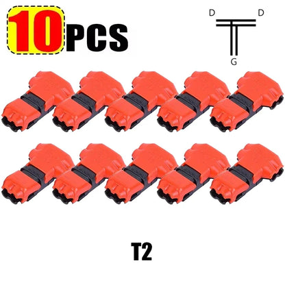 T Tap Wire Connector Low Voltage 2 Pin Splicing Connector
