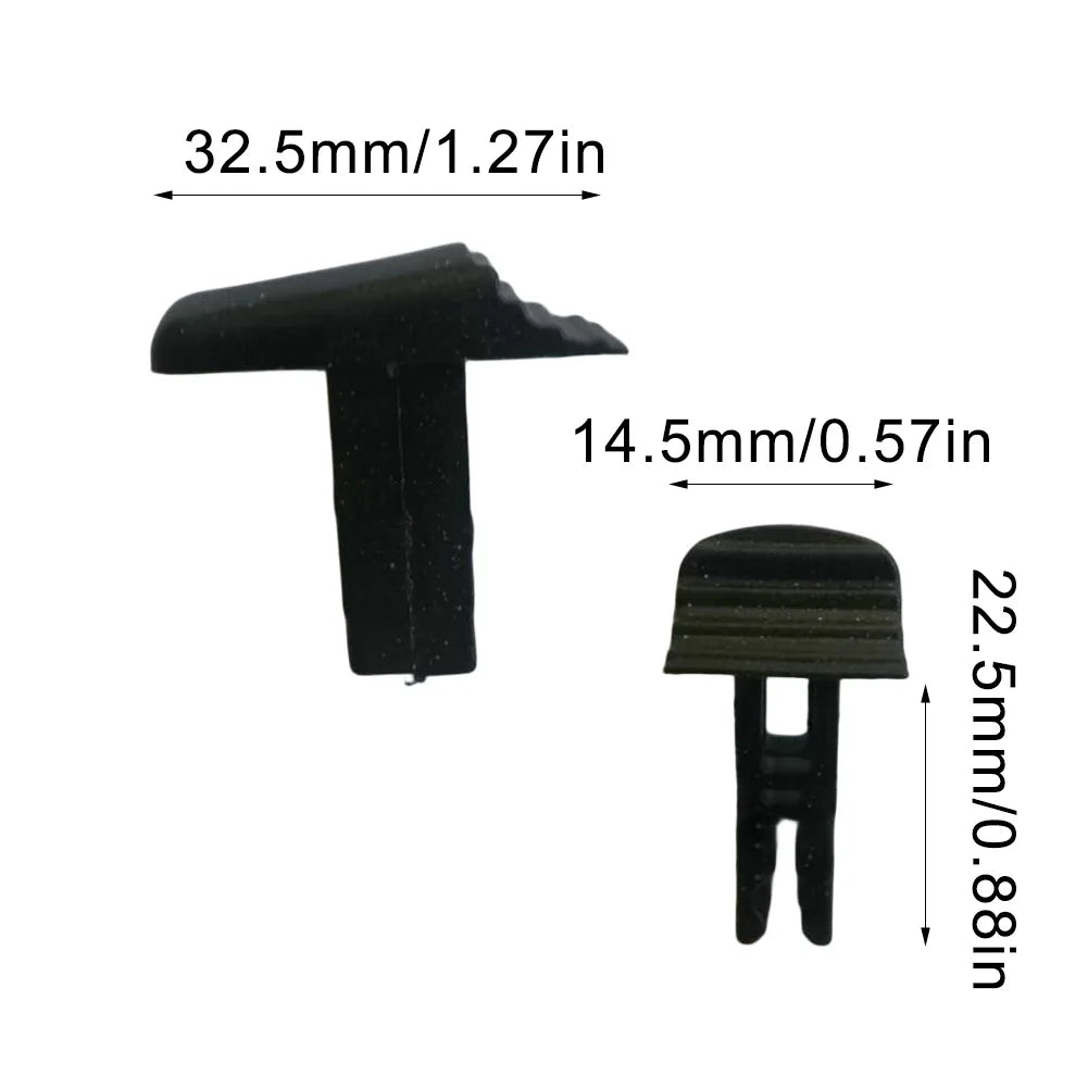 10pcs Telescopic Extension Ladder Lock Plastic Switch Button Replacement 32.5*14.5*22.5mm/1.27*0.57*0.88'' Switch Buttons