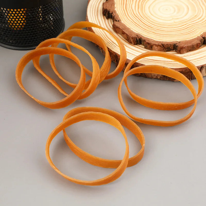60mm Width Large Thickened Rubber Bands Heavy Duty File Elastic Rubber Bands for Home Kitchen Office Workshop Warehouse Supplies