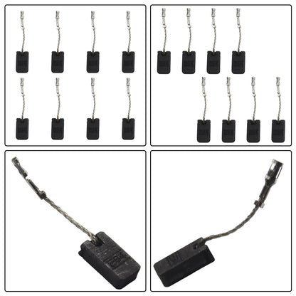 Set of 8 Carbon Motor Brushes for Bosch GWS 1000 1100 1400 10 11 14 15125 Long Lasting Performance and Reliability