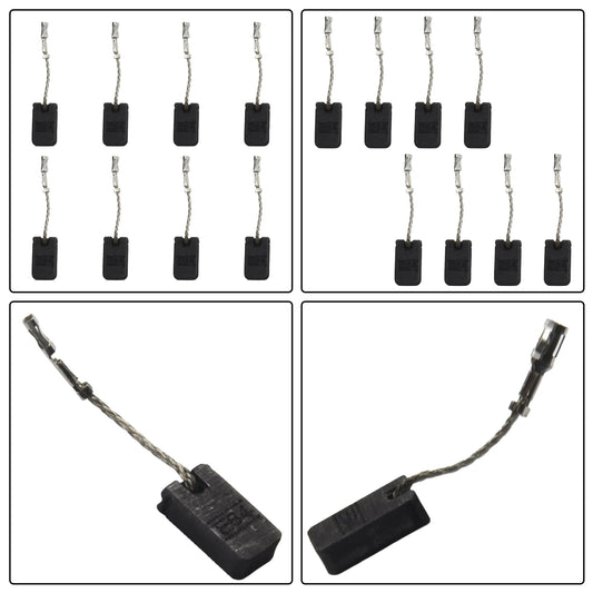 Set of 8 Carbon Motor Brushes for Bosch GWS 1000 1100 1400 10 11 14 15125 Long Lasting Performance and Reliability
