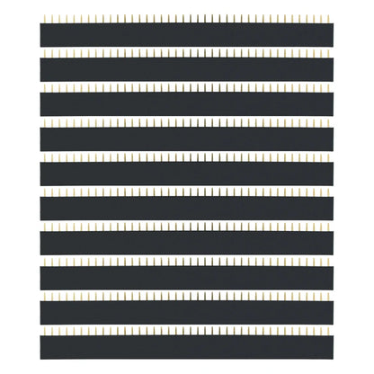5PCS 2.54mm 1x40 Pin Female & Male Header Connector Kit for Electronics DIY