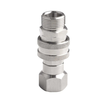 Pressure Washer Adapter Kit — 360° Rotation Male &amp; Female Quick Connector Set, Rust-Resistant Fittings