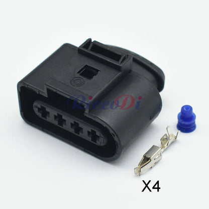 4 Pins Male Female Ignition Coil Wire Connector Plug 4B0973724 638245-1 1J0973724 1J0973824 for VW Audi
