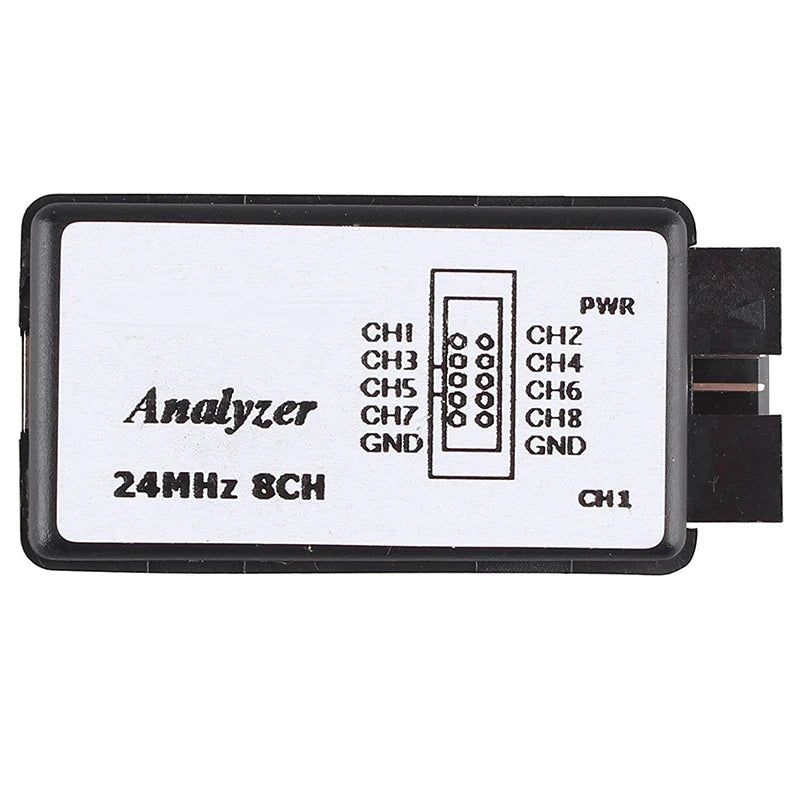 USB 24MHz 8-Channel Logic Analyzer for ARM and FPGA Debugging