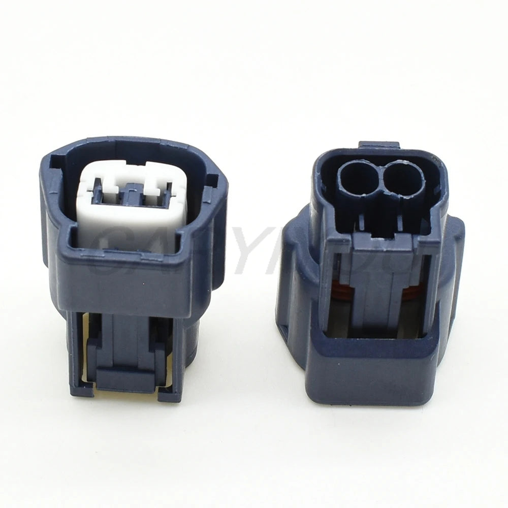 DJ7022FB-2.2-21 Automotive 2-Pin 2.2mm Waterproof Wire Connector Socket with Terminals