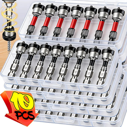 Magnetic Positioning Screwdriver Bits PH2 Batch Head Screwdrivers Drill Bit for Plasterboard Drywall Screw Bits Drilling Tools