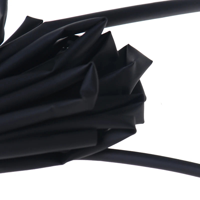 New 4 X 1 Meter Lenghts Heat Shrink Tubing 3mm 4mm 5mm 6mm