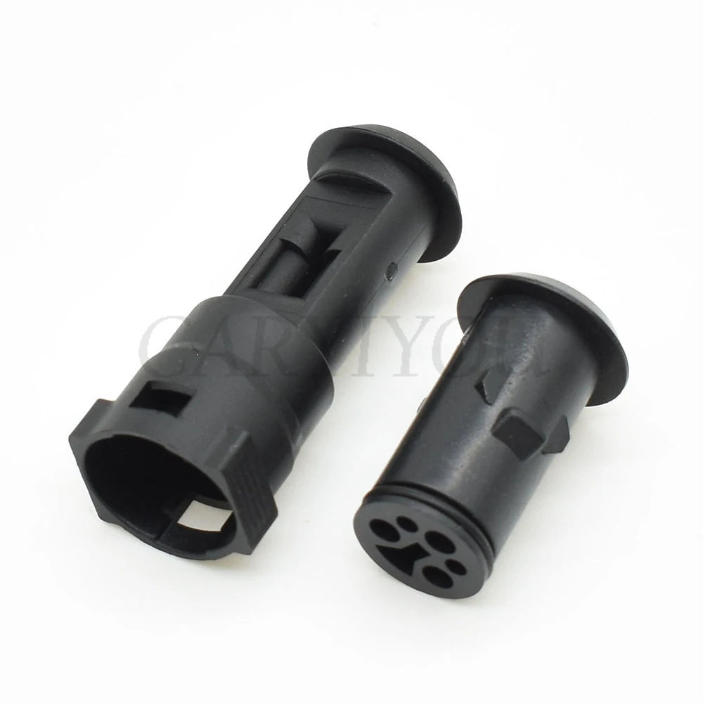 3-Pin 1.5mm TE Tyco Black Waterproof Connector DJ3031-1.5-11/21 Round Sheath Male Female Auto