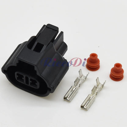 2 Pin Sealed Sensor Connector 7223-1324 MG640864-5 DJ70230A-2.2 2.2mm Waterproof Male Female