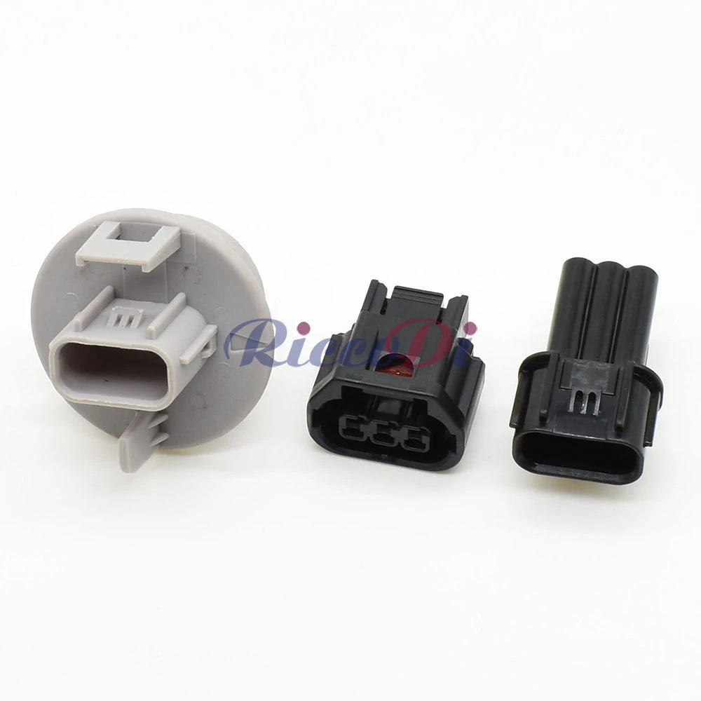 3 Pin Auto LED Fog Light & DRL Wire Harness Connector Plug 6189-7494 For Honda Civic Accord UR-V
