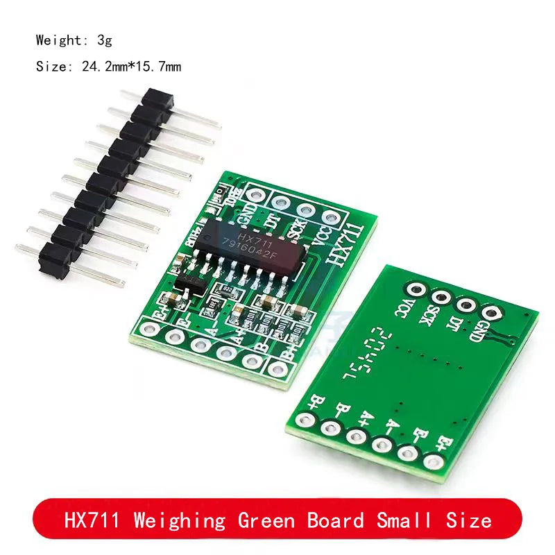 HX711 24-Bit ADC Weighing Module for Pressure Sensors with Shielding