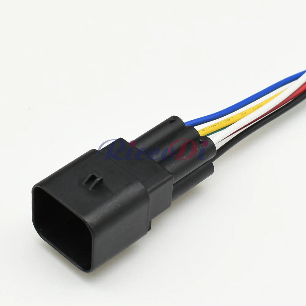 936257-2 / 936294-2 Automotive 6-Pin Waterproof Accelerator Pedal Connector — Female Male Sealed Car Socket